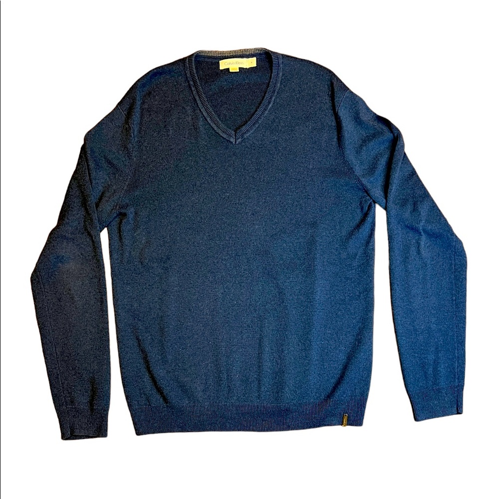 Calvin Klein V Neck Sweater - Medium